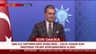 AK Parti Sözcüsü Çelik açıklamalarda bulunuyor