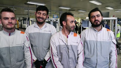 Des migrants en formation chez Peugeot Mulhouse