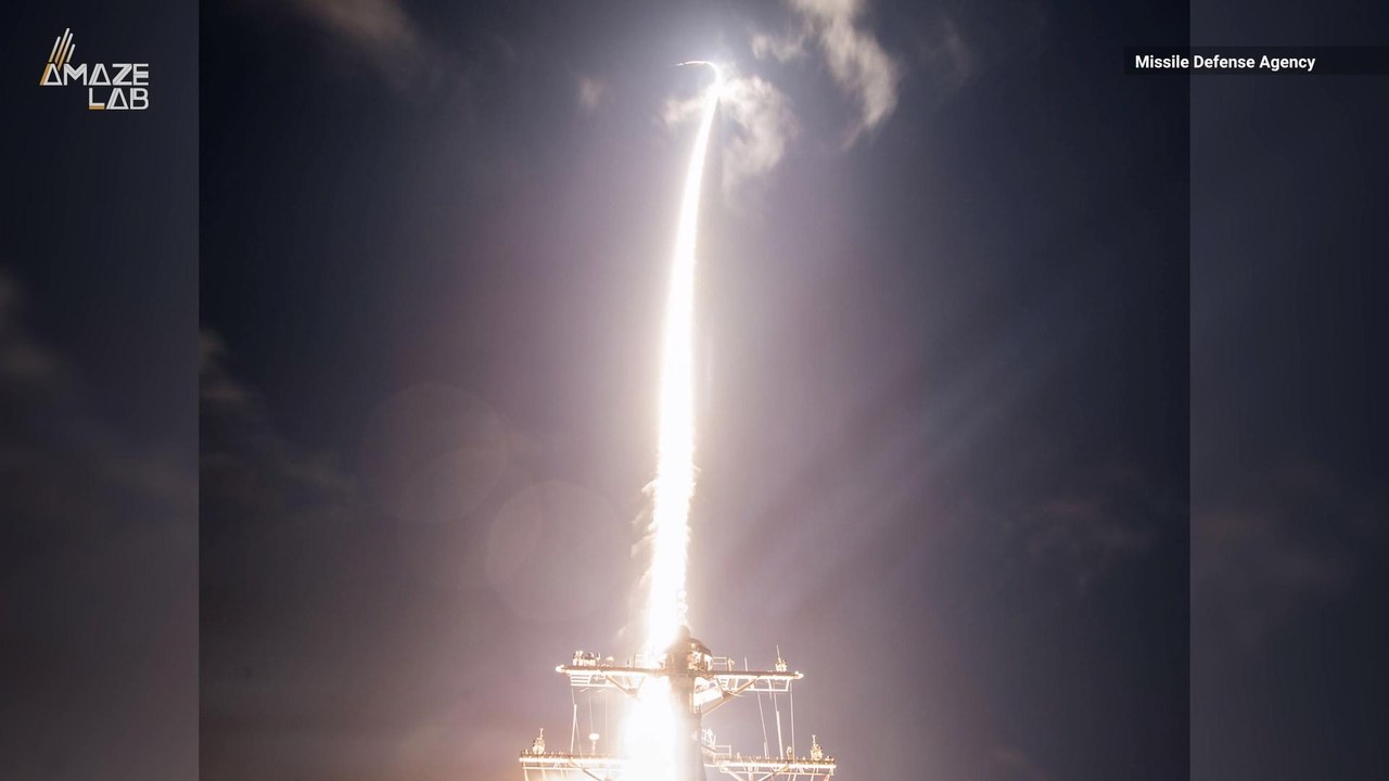 Watch the US Successfully Shoot Down a Fake Nuclear Missile