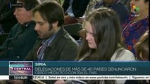 Siria: se realiza clausura del Consejo Mundial de la Paz