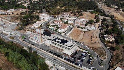 Vue aérienne du gigantesque chantier du Moulin à Sainte-Maxime