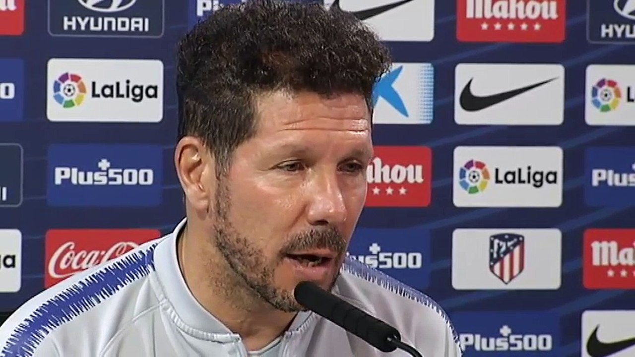 Las palabras de Diego Pablo Simeone en rueda de prensa 2/11/2018