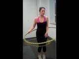 Hula Hooping to keep fit - alternative exercises