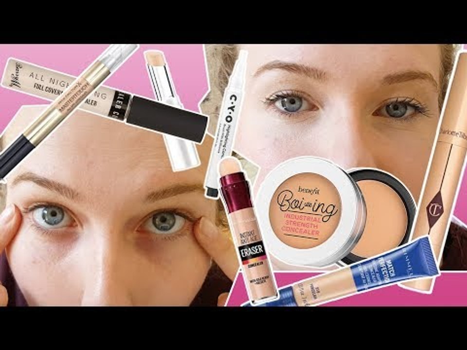 Under eye concealers reviews: the best for fair skin