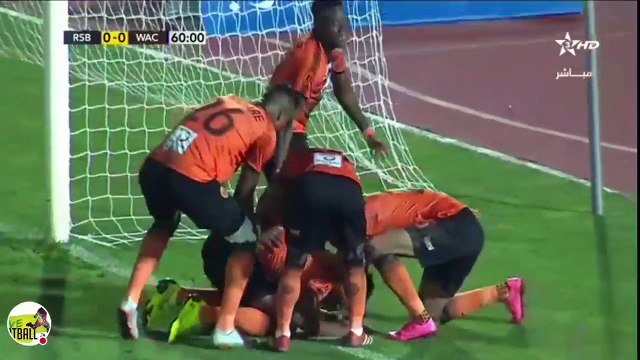 الهدف الاول لنهضة بركان ضد الوداد البيضاوي 1-0 | نصف نهائي كاس العرش WAC VS RSB