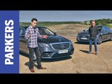 Audi A8 vs Mercedes-Benz S-Class review | Which is the ultimate executive limo? FEAT. DRAG RACE