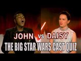 'I don't care about these people': John Boyega and Daisy Ridley go head-to-head in our cast quiz