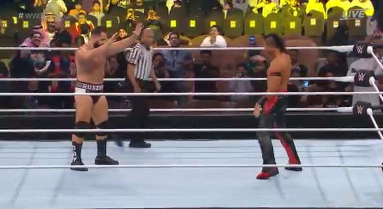 Nakamura Vs Rusev full match WWE Crown Jewel Kickoff 2018 Highlights HD