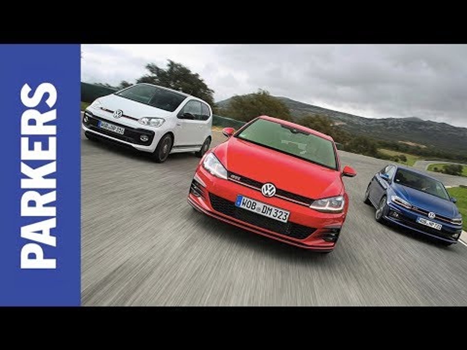 VW Golf GTI vs Polo GTI vs Up GTI | Which is the most fun?