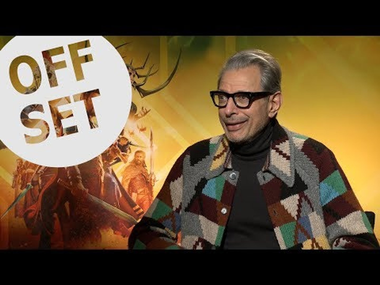 ⁣Jeff Goldblum teaches us the Jeff Goldblum game!