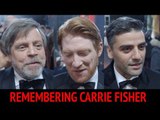 The cast of Star Wars: The Last Jedi remember Carrie Fisher