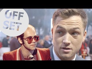 'I'm sure he'll help me': Taron Egerton wants some tips from Elton John for biopic