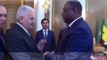 TBMM Başkanı Yıldırım, Senegal Devlet Başkanı Sall tarafından kabul edildi - DAKAR