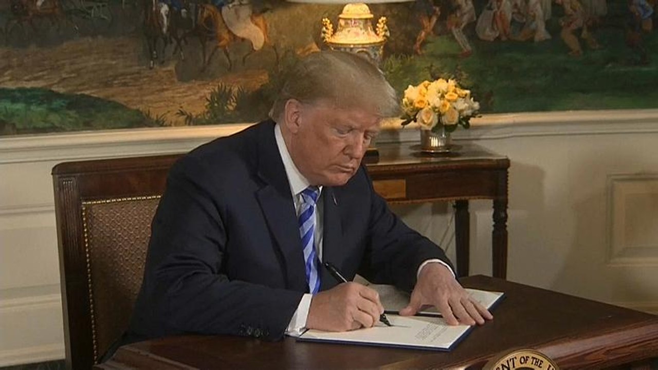 USA: Noch schärfere Iran-Sanktionen ab Montag