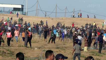 Fronteira Israel-Gaza tem protestos mais calmos em meses