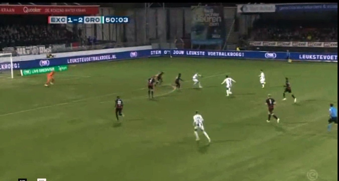 Cassierra Goal - Excelsior vs Groningen 1-3  02.11.2018 (HD)
