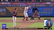 SK, '연장 끝내기' 홈런…6년 만 한국시리즈 진출