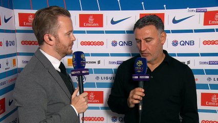 Ligue 1 Conforama - Lille / Christophe Galtier : "Le PSG plie de manière incroyable la L1"