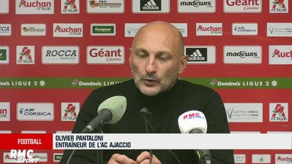 Ligue 2 – Pantaloni (AC Ajaccio) : "Je n’ai pas senti que mon équipe jouait véritablement un derby"
