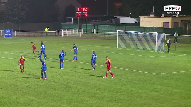 J12: JA Drancy - Le Mans FC (1-1), le résumé