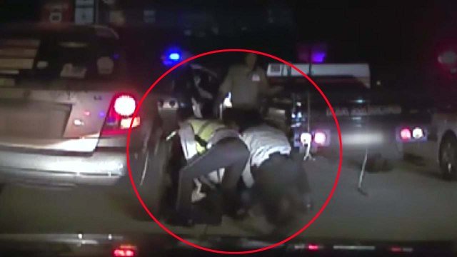 '만취 뺑소니' 차량, 한밤 추격전 끝에 검거 / YTN