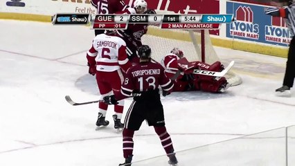 Guelph Storm at Sault Ste. Marie Greyhounds