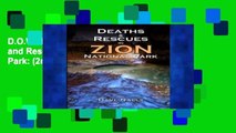 D.O.W.N.L.O.A.D [P.D.F] Deaths and Rescues in Zion National Park: (2nd Edition) [E.B.O.O.K]