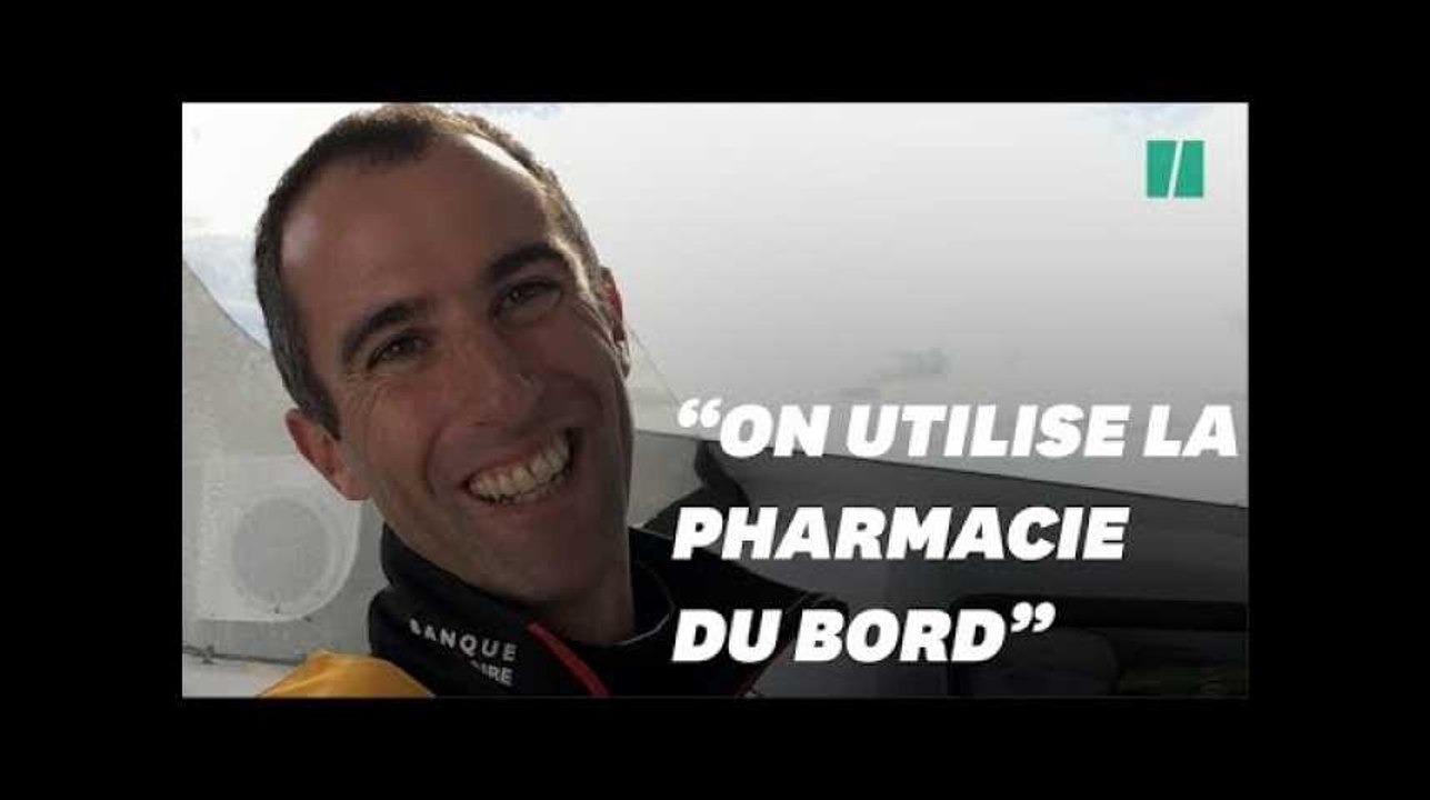 Pendant la Route du Rhum, Armel Le Cléac'h est son propre soignant