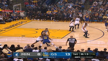 Minnesota Timberwolves at Golden State Warriors Raw Recap