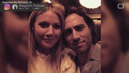Gwyneth Paltrow Shares Wedding Day Photo