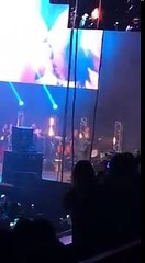 تسريب فيديو لمشاجرة عمرو دياب مع الأمن من أجل دينا الشربيني!