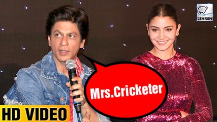 Скачать видео: Zero Trailer Launch: Shah Rukh Khan Teases Anushka Sharma About Hubby Virat Kohli