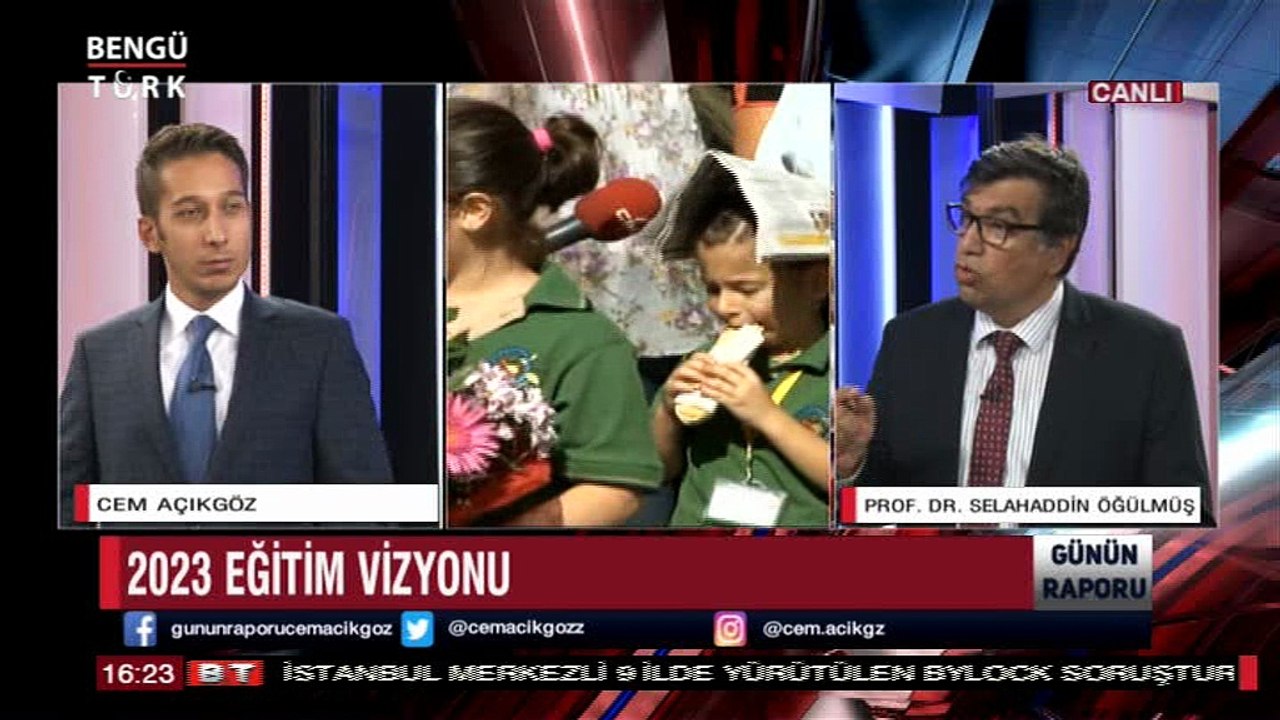 GÜNÜN RAPORU 2 KASIM 2018 KONUK-SELAHADDİN ÖĞÜLMÜŞ