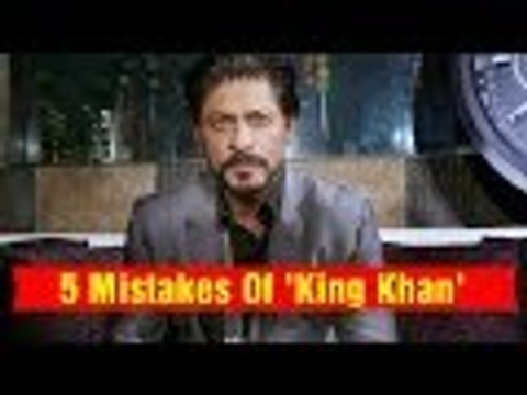 5 Times When Shah Rukh Khan Made Poor Film Choices