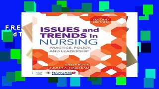 F.R.E.E [D.O.W.N.L.O.A.D] Issues And Trends In Nursing [P.D.F]