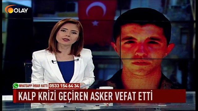 Kalp krizi geçiren asker vefat etti