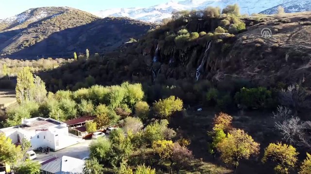 Girlevik Şelalesi hazanda bir başka güzel - ERZİNCAN