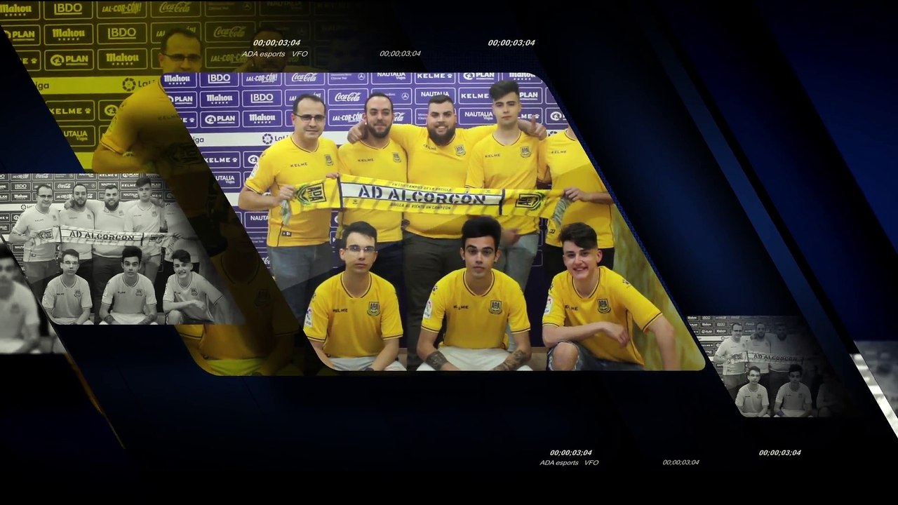 La A.D. Alcorcón presenta a su nueva plantilla en FIFA 11 vs 11