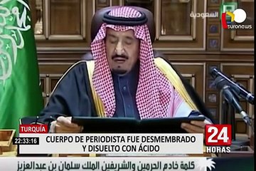 Turquía: cuerpo de periodista fue desmembrado y disuelto con ácido