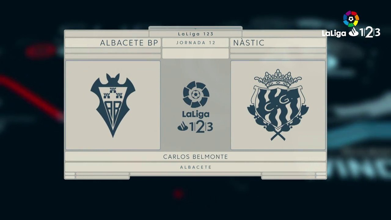 LaLiga 123 (J12) 2018/2019: Resumen y goles del Albacete 2-0 Nástic