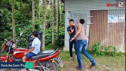Funny Stupid Boys 2018_Very Comedy Videos_Try To Not Laugh_Pagla BaBa