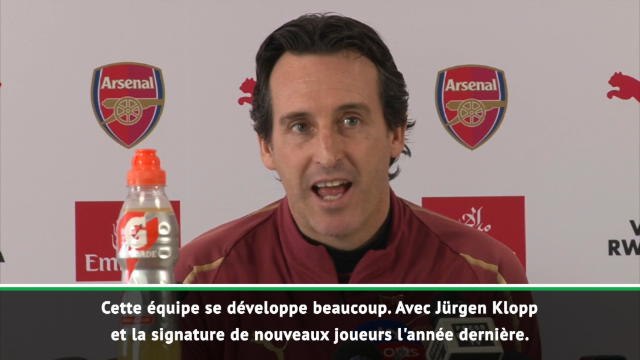 11e j. - Emery : Liverpool, un très bon exemple à suivre