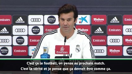 Real - Solari ne pense pas à rester sur le banc