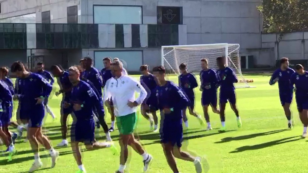 El Betis ya prepara el partido ante el Celta de...