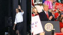 Obama wirft Trump Angstmache und Show vor