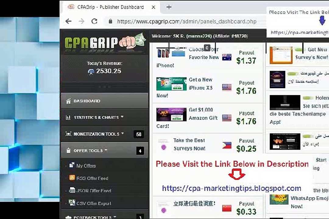 How to earn money from cpa marketting