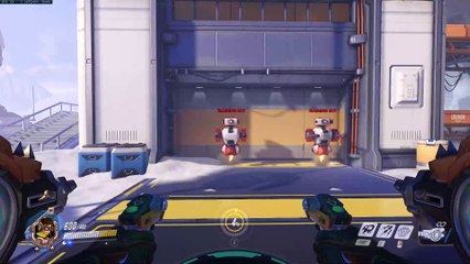 Overwatch - Basic Hero Abilities:  Dva Primary Fire in Mech