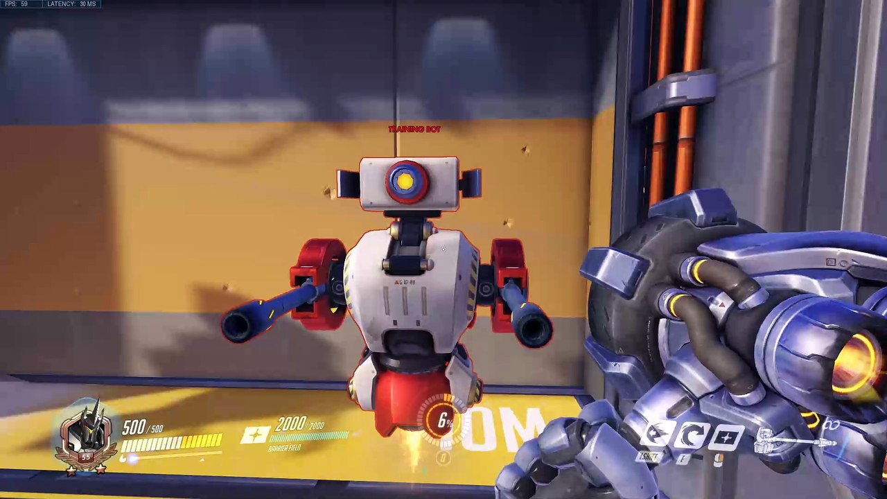Overwatch - Basic Hero Abilities:  Rein Primary