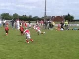 jeune talent footballeur de 7 ans