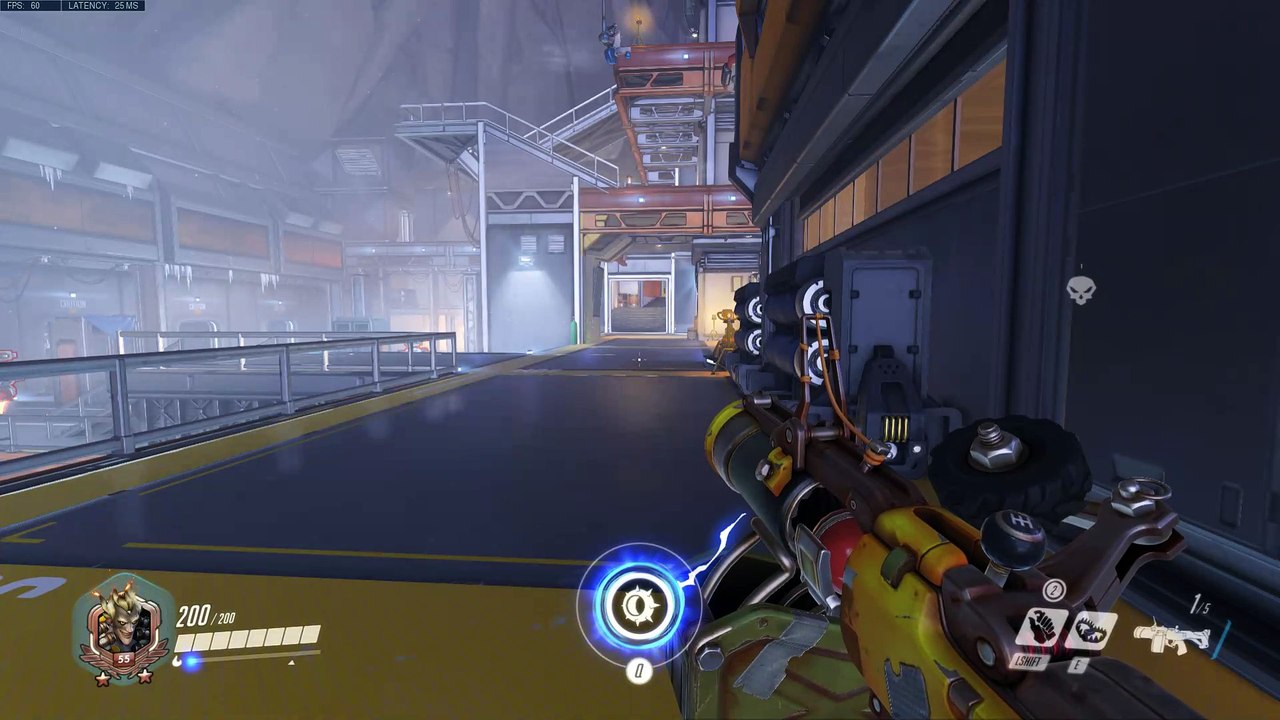 Overwatch - Basic Hero Abilities:  Junkrat Ultimate Rip Tire